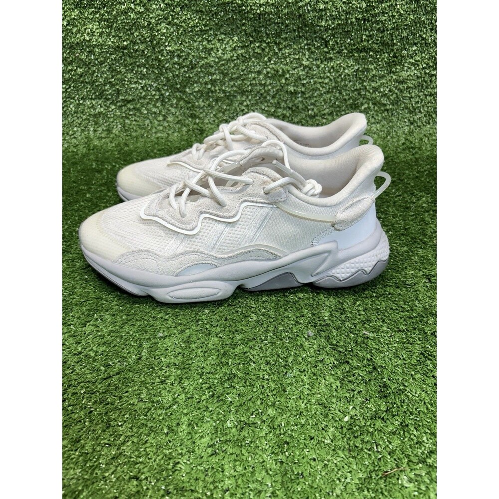 Adidas Ozweego J Crystal White Grey IG7409 Sneakers Youth Size 6.5 Womens 8